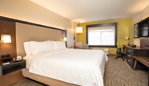 Chambre Standard, 1 très grand lit, accessible aux personnes à mobilité réduite (Accessible Tub)