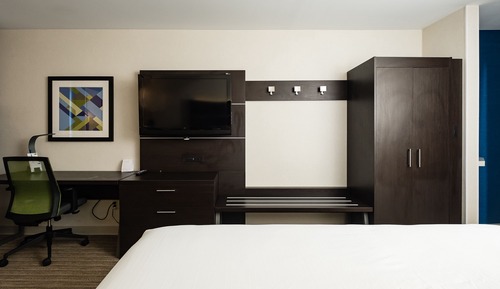 Chambre Standard, 1 très grand lit, accessible aux personnes à mobilité réduite (Communications)