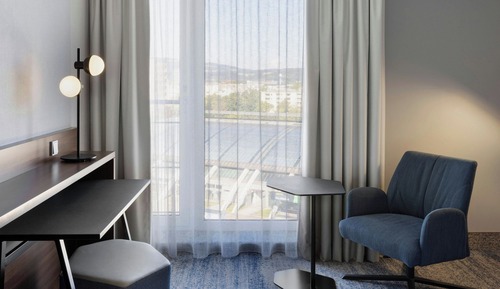 Chambre Deluxe, 2 lits une place (View)