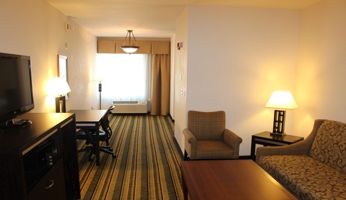 Suite, 1 très grand lit, accessible aux personnes à mobilité réduite (Mobility, Accessible Tub)