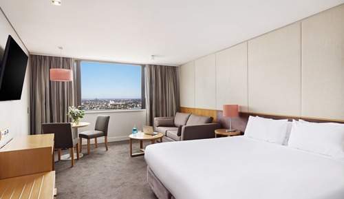 Chambre Deluxe, vue port