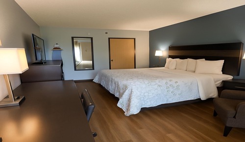 Chambre Standard, 1 très grand lit, non-fumeurs (Microwave & Refrigerator)