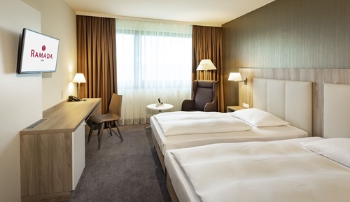 Chambre, 2 grands lits, non-fumeurs