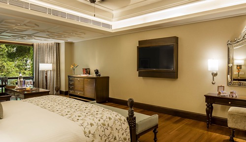 Taj Club, Chambre, 1 très grand lit, accès salon affaires