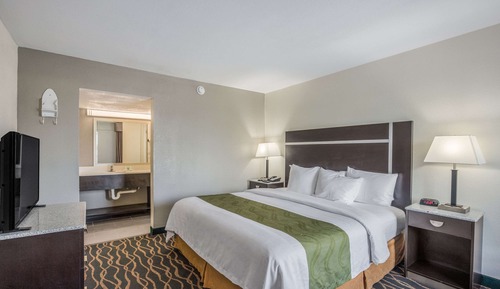 Chambre, 1 très grand lit et 1 canapé-lit, non-fumeurs