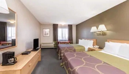 Chambre, 2 grands lits, non-fumeurs