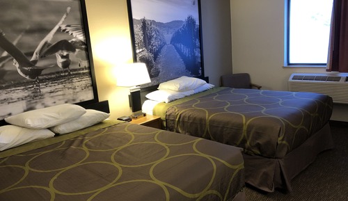 Chambre, 2 grands lits, non-fumeurs