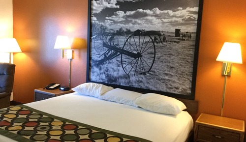 Chambre, 2 grands lits