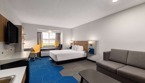 Chambre Standard, 1 grand lit, accessible aux personnes à mobilité réduite