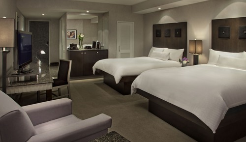 Chambre Standard, 2 grands lits, dans la tour