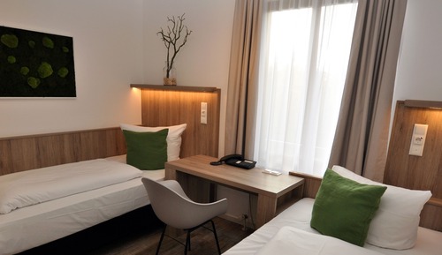 Chambre Ville avec lits jumeaux