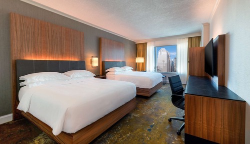 Chambre, 2 grands lits (Club Access)