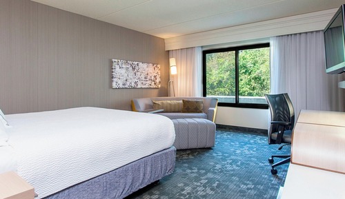 Chambre, 1 très grand lit et 1 canapé-lit, non-fumeurs