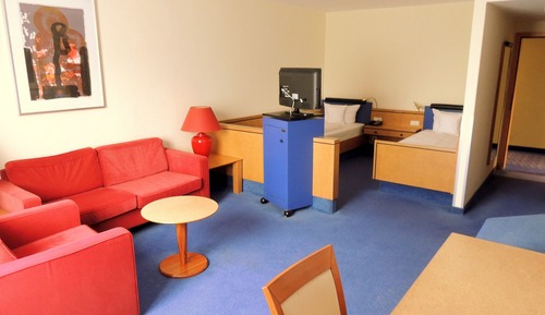 Chambre avec lits jumeaux