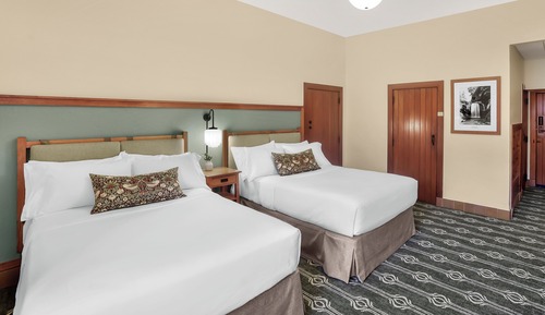 Chambre Deluxe, 2 lits doubles, vue établissement