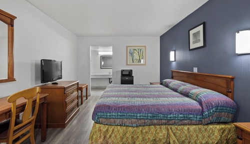 Chambre, 1 très grand lit, non-fumeurs