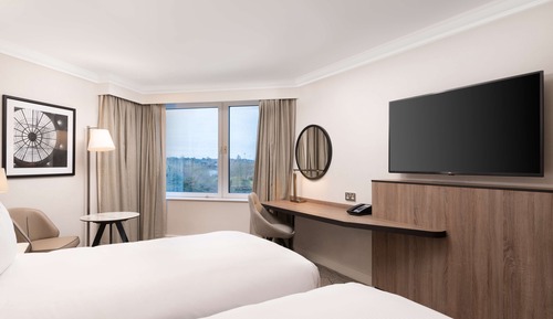 Chambre avec lits jumeaux, 2 lits une place