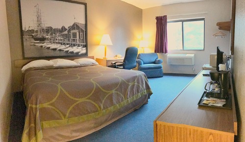Chambre, accessible aux personnes à mobilité réduite