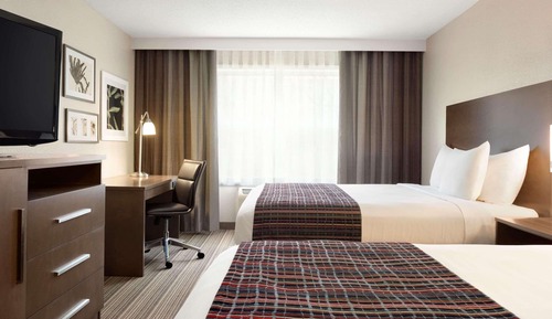 Chambre, 2 grands lits, non-fumeurs