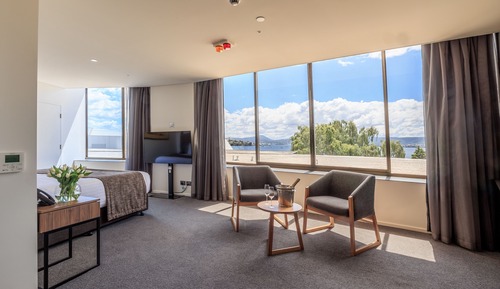 Chambre Deluxe, 1 très grand lit, accessible aux personnes à mobilité réduite