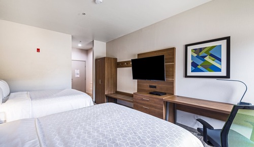 Chambre Standard, 2 grands lits, accessible aux personnes à mobilité réduite (Communications)