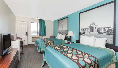 Chambre Standard, 2 grands lits, fumeurs