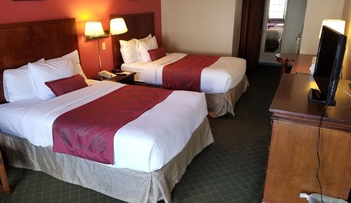 Chambre, 1 lit double, accessible aux personnes à mobilité réduite, non-fumeurs (Mobility)