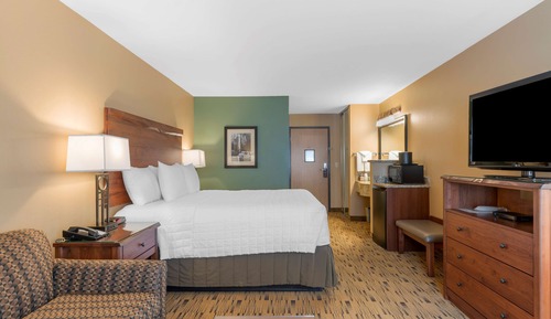 Chambre Standard, 1 très grand lit, accessible aux personnes à mobilité réduite