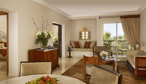 Suite, vue piscine