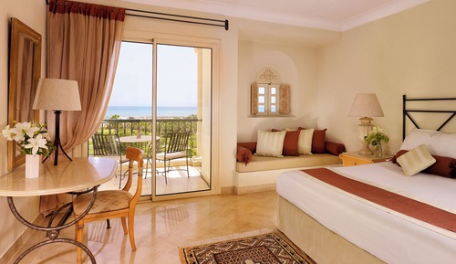 Chambre Deluxe avec lits jumeaux, vue mer
