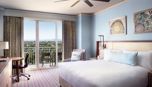 Chambre, 1 très grand lit, balcon, en front de mer (Mobility Accessible, Roll-In Shower)