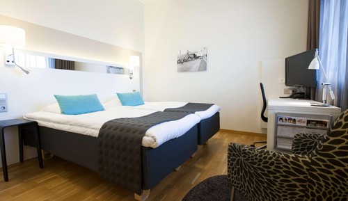 Chambre avec lits jumeaux