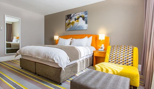 Chambre Standard, 1 très grand lit, accessible aux personnes à mobilité réduite