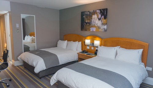 Chambre Standard, 2 lits doubles, vue ville (Mountain View)