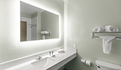 Chambre, 2 grands lits, non-fumeurs (Mobility,Hearing,Roll-In Shower)