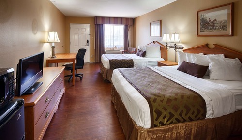 Chambre, 2 grands lits, accessible aux personnes à mobilité réduite, non-fumeurs