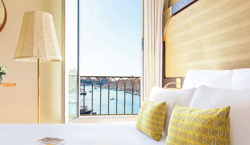 Chambre Deluxe, 1 lit double (Old Port view)