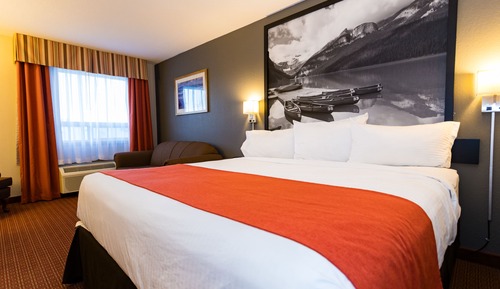 Chambre, 1 grand lit et 1 canapé-lit, non-fumeurs