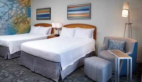 Chambre, 2 grands lits, non-fumeurs (Hearing Accessible)