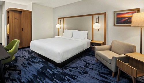 Chambre, 1 très grand lit (Mobility/Hearing Accessible, Tub)