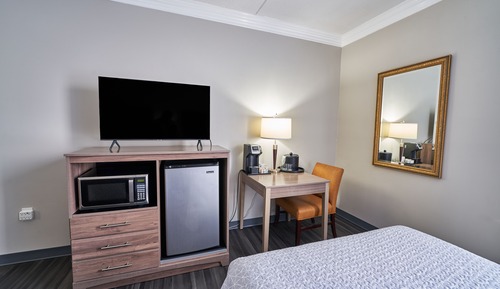 Chambre Standard, 1 grand lit, accessible aux personnes à mobilité réduite, non-fumeurs