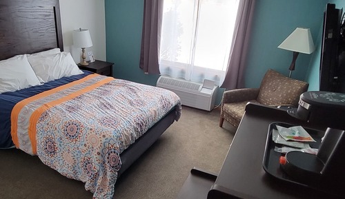 Chambre Standard, 1 grand lit, accessible aux personnes à mobilité réduite (Non-pet friendly)