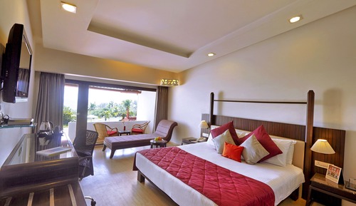 Chambre Supérieure, 1 grand lit, vue mer