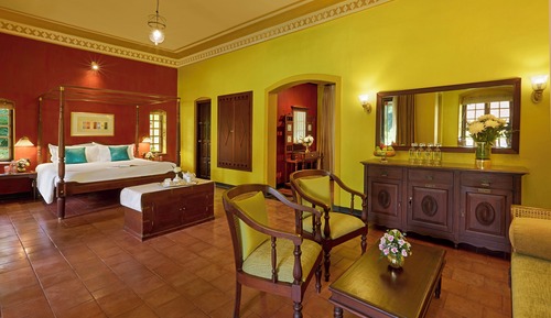 Villa Luxe, 1 très grand lit, vue jardin (Lotus Garden)