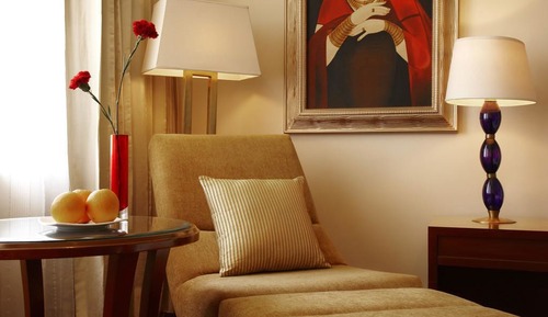 Chambre Supérieure, 2 lits une place, vue ville