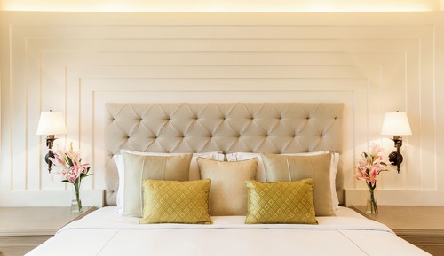 Chambre Luxe, 1 très grand lit, vue ville