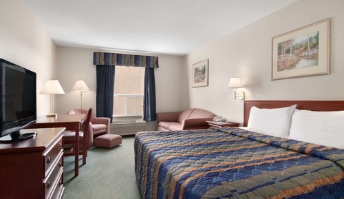 Chambre, 1 grand lit, accessible aux personnes à mobilité réduite, non-fumeurs