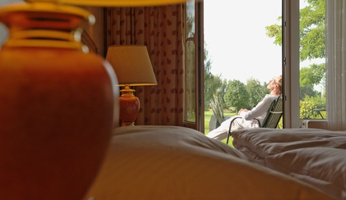 Chambre Simple, vue golf