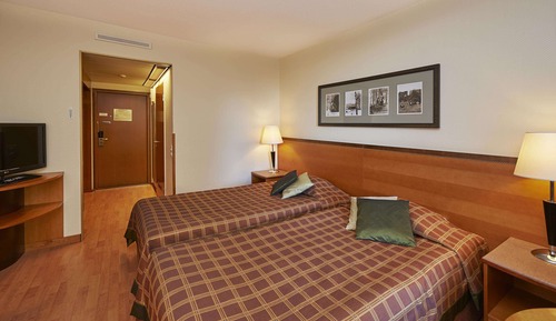 Chambre avec lits jumeaux