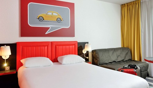 Chambre Standard, 1 lit double et 1 canapé-lit